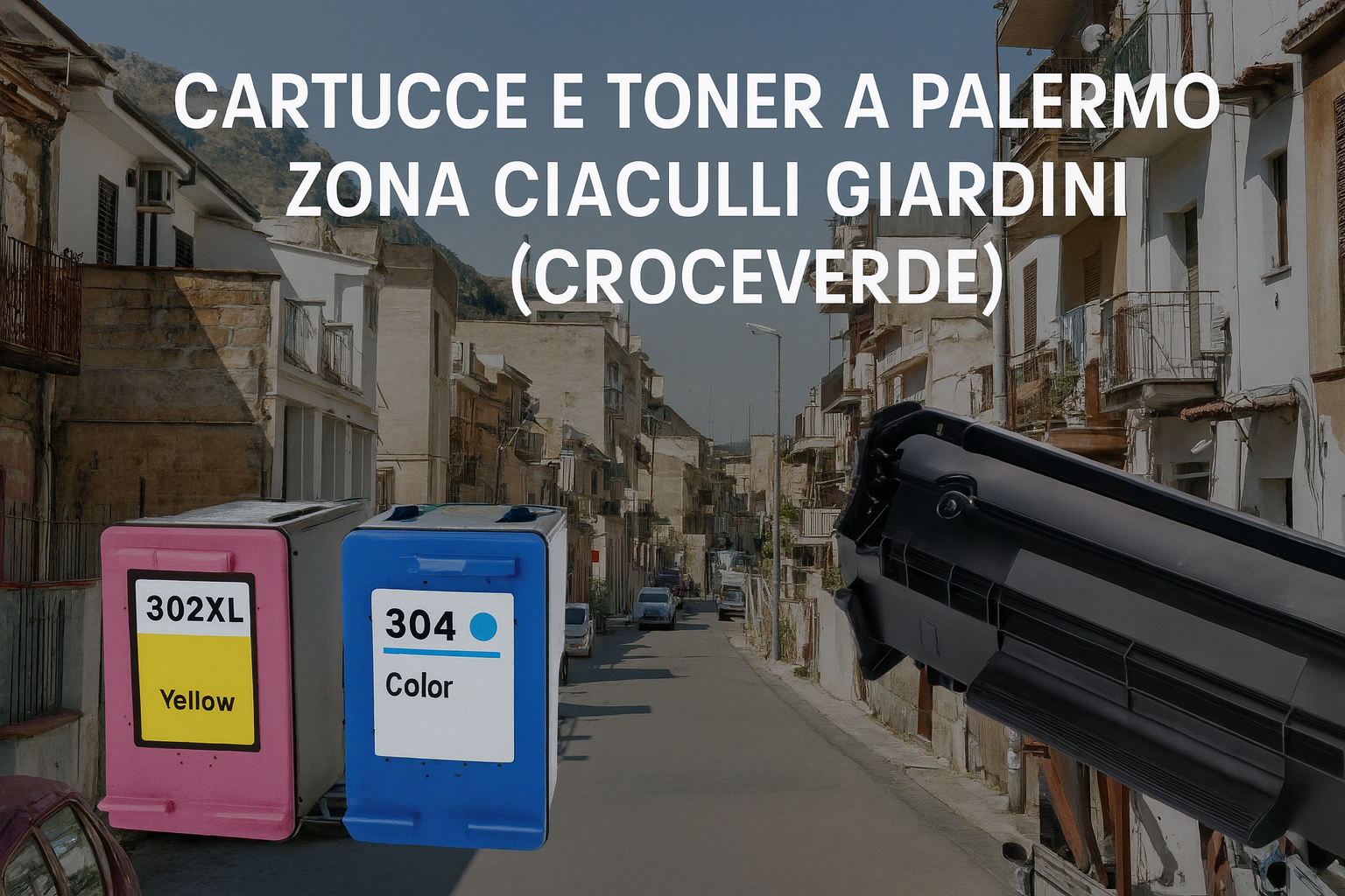 Cartucce e Toner a Palermo zona Ciaculli – Giardardini (Croceverde): dove trovare i consumabili giusti senza rischiare la stampante Cartucce e Toner a Palermo zona Ciaculli – Giardardini (Croceverde): dove trovare i consumabili giusti senza rischiare la stampante