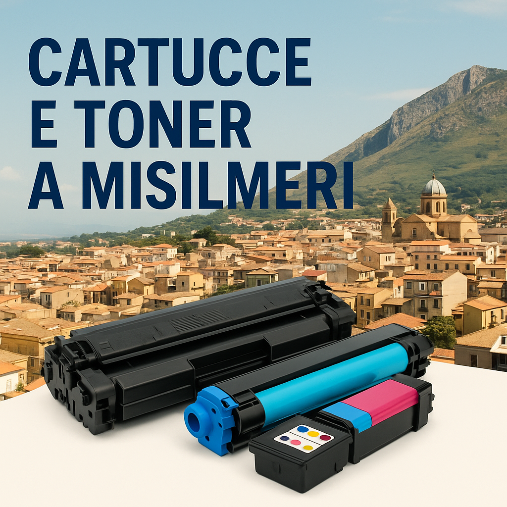 Cartucce e toner a Misilmeri: come risparmiare senza rischiare la stampante