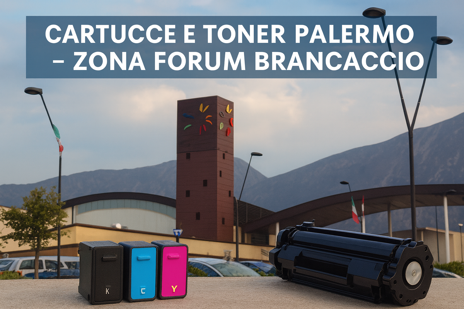 Cartucce e Toner a Palermo zona Forum – Brancaccio: la guida completa per risparmiare senza rischiare la stampante