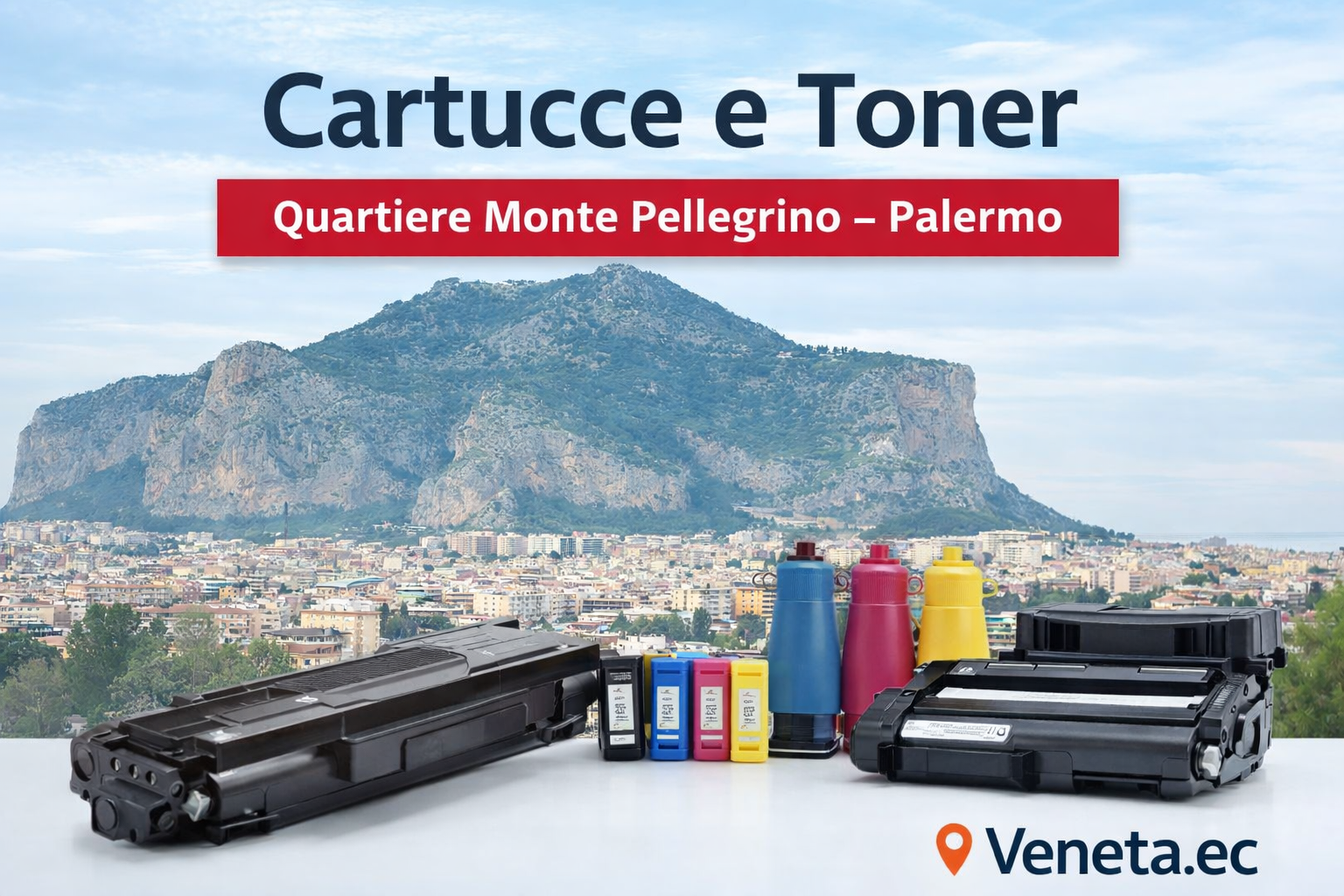 Cartucce e Toner nel Quartiere Monte Pellegrino a Palermo