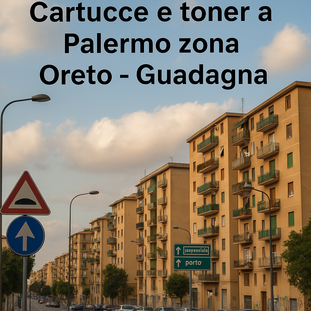 Cartucce e toner a Palermo zona Oreto – Guadagna: la guida completa per scegliere il prodotto giusto